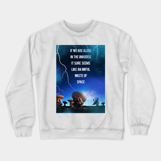 Contact movie inspired Crewneck Sweatshirt by 2ToastDesign